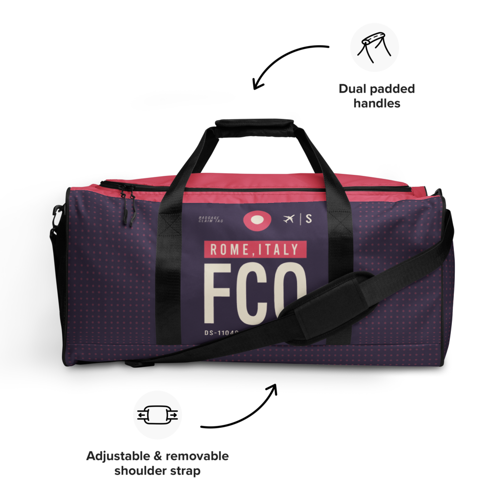 FCO - Rome Weekender Tasche Flughafencode