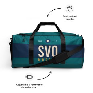 SVO - Moscow weekend bag airport code
