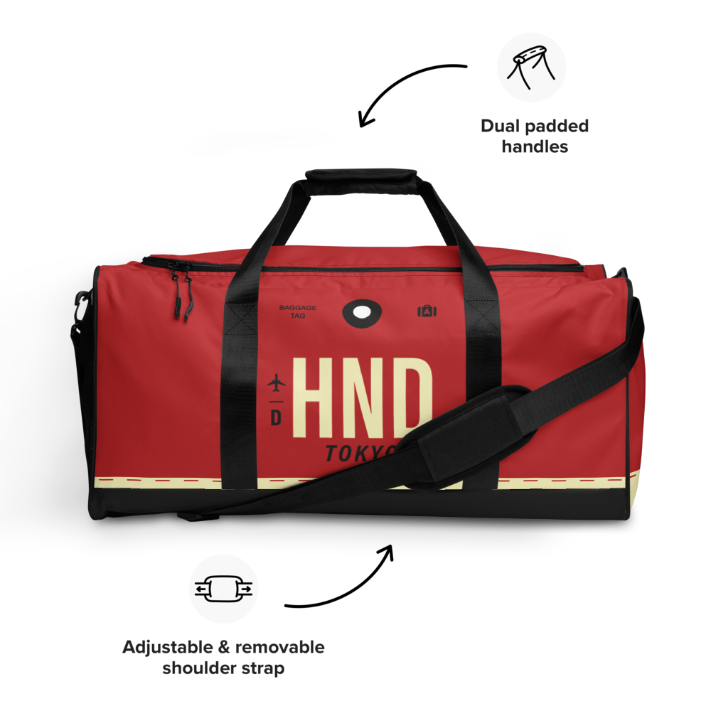HND - Haneda Weekender Bag Airport Code