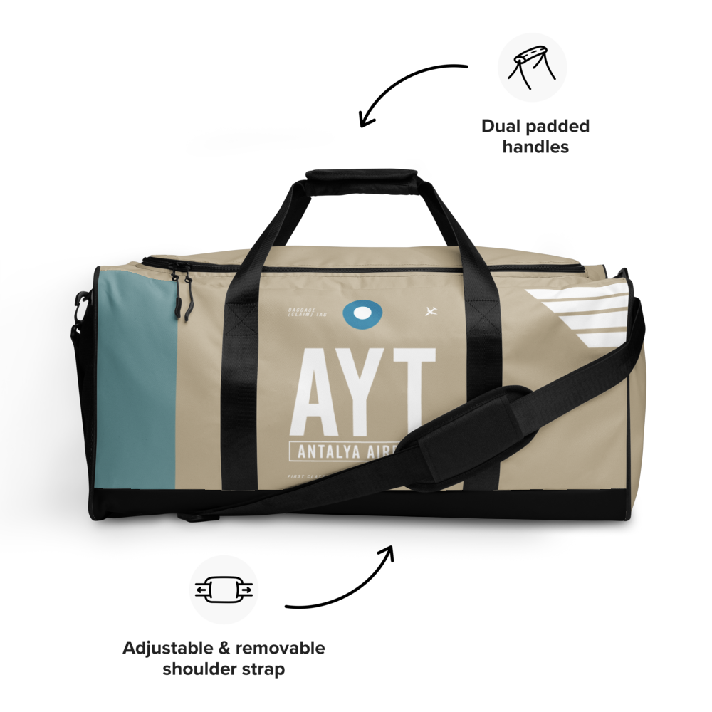 AYT - Antalya Weekender Bag Airport Code