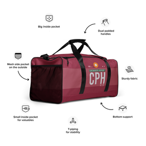 CPH - Copenhagen weekender bag airport code