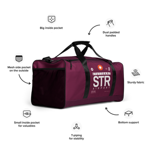 STR - Stuttgart Weekender Tasche Flughafencode