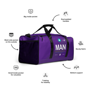 MAN - Manchester Weekender Tasche Flughafencode