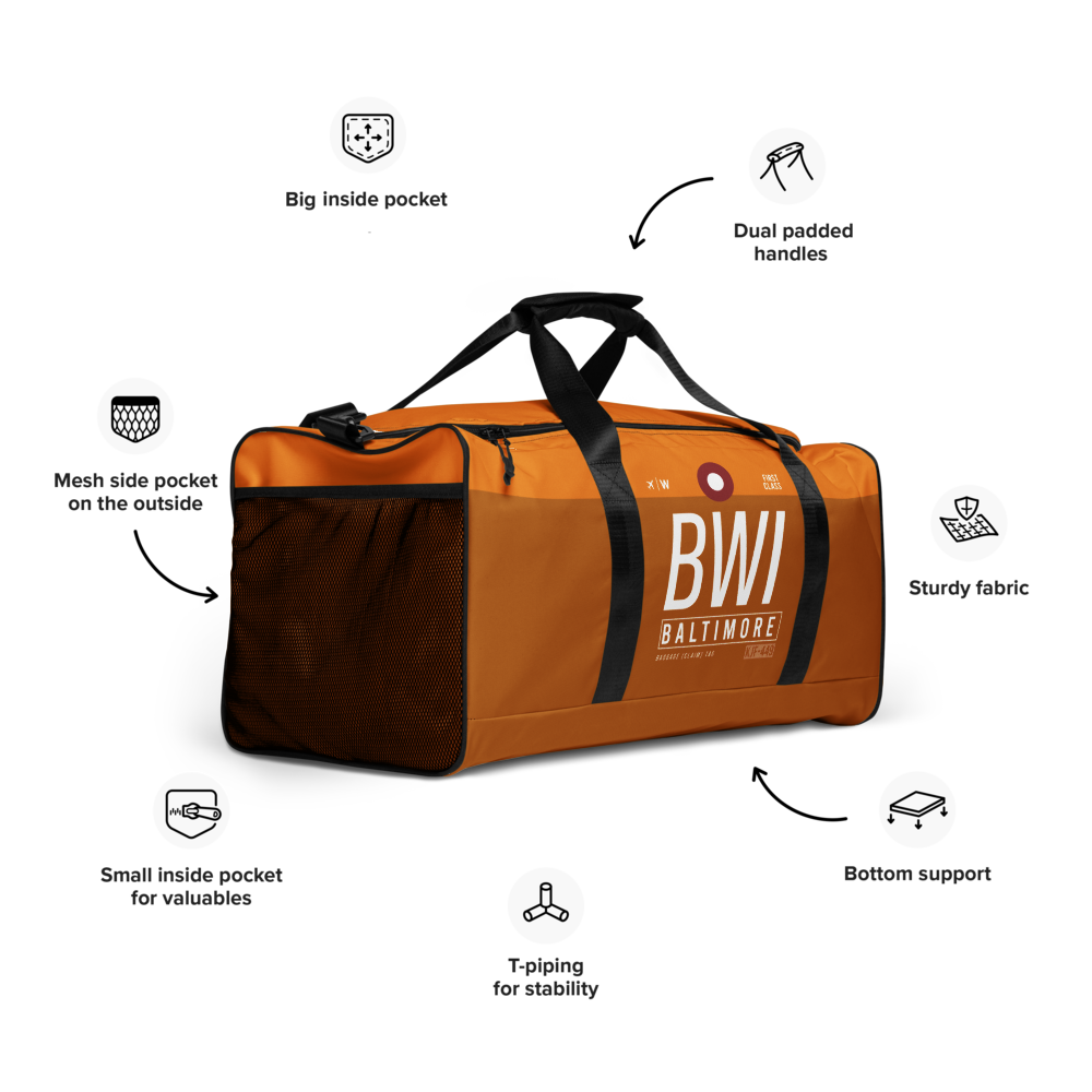 BWI - Baltimore Weekender Tasche Flughafencode