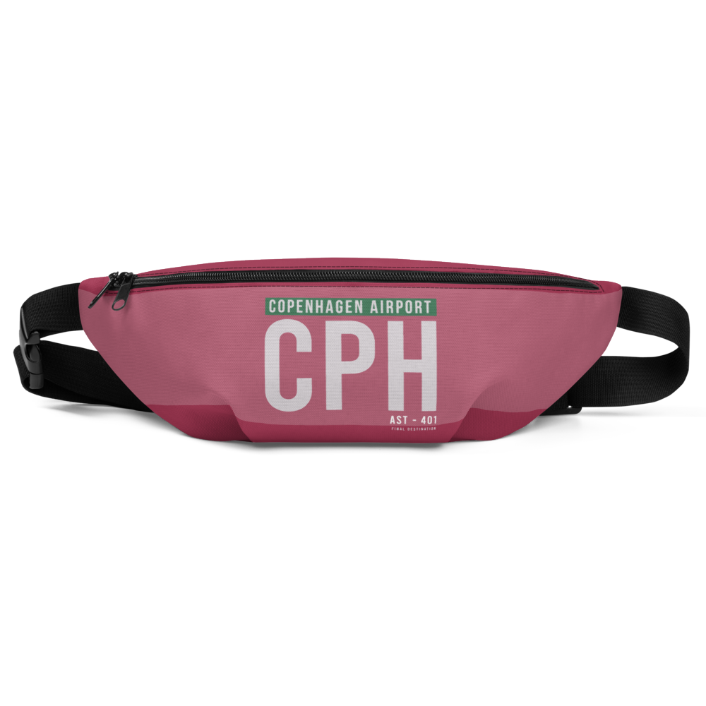 CPH Copenhagen airport code belt pouch – Cockpitstore