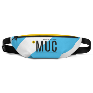 MUC - Munich airport code belt pouch