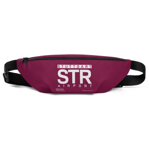 STR - Stuttgart airport code belt pouch