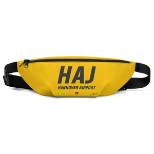 HAJ - Hanover airport code belt pouch