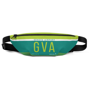 GVA - Geneva airport code belt pouch