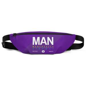 MAN - Manchester airport code belt pouch