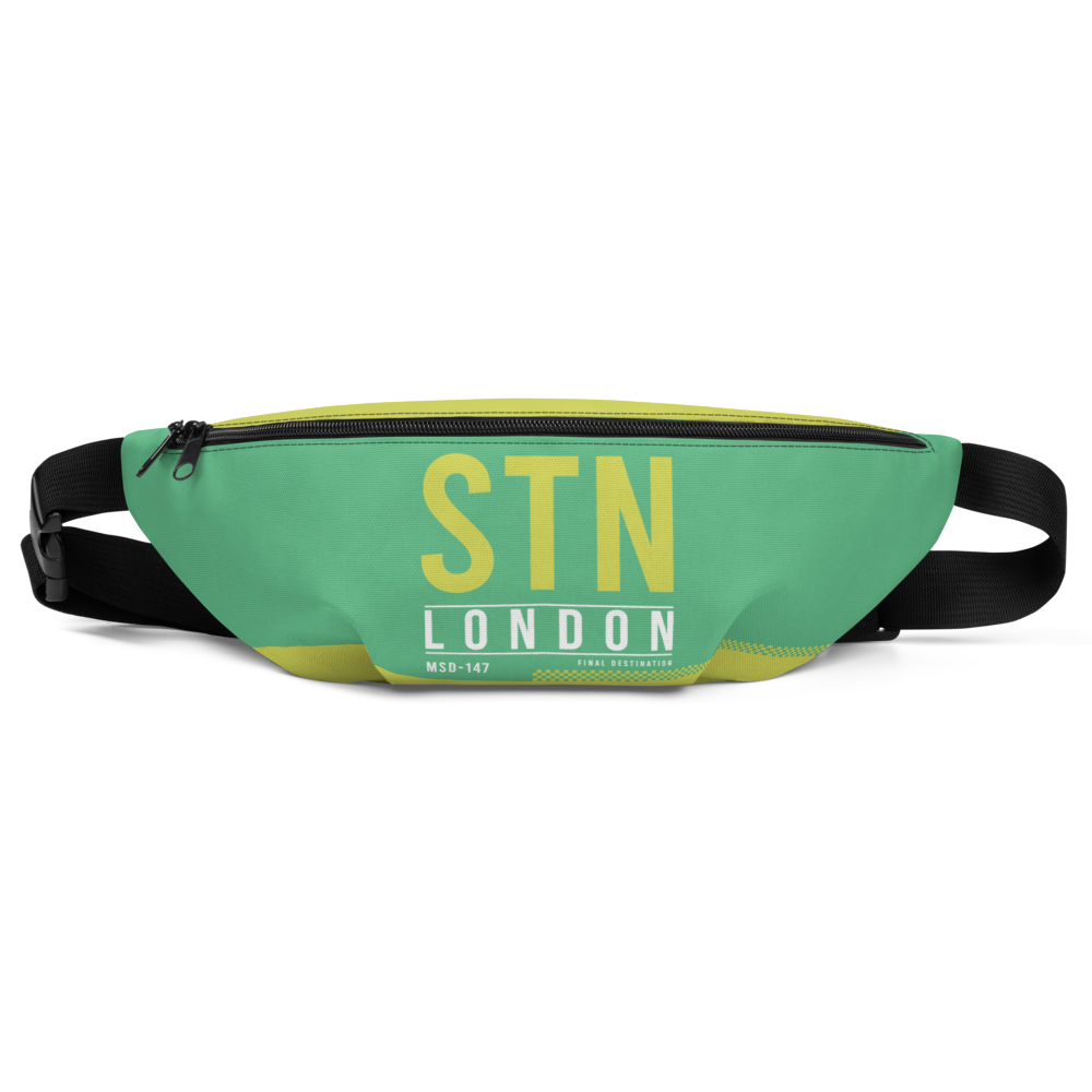 STN - London - Stansted airport code belt pouch
