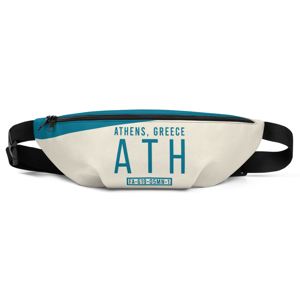 ATH - Athens airport code belt pouch