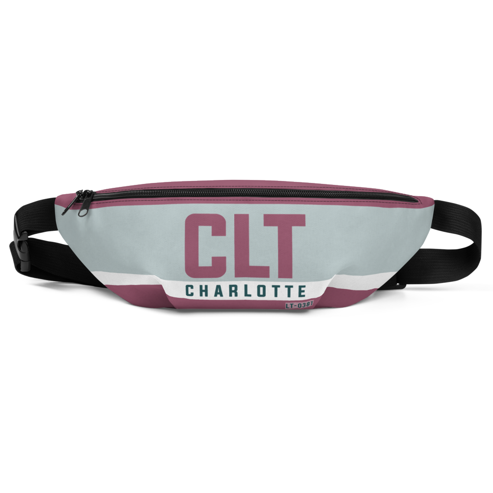 CLT - Charlotte Flughafencode Gürteltasche