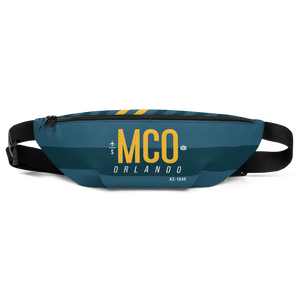 MCO - Orlando airport code belt pouch