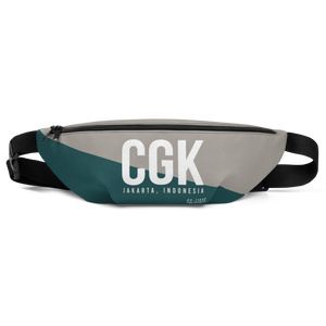 CGK - Jakarta Flughafencode Gürteltasche