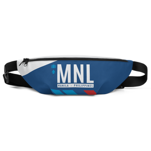MNL - Manila airport code belt pouch