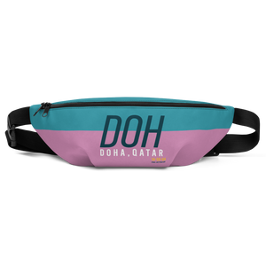DOH - Doha airport code belt pouch