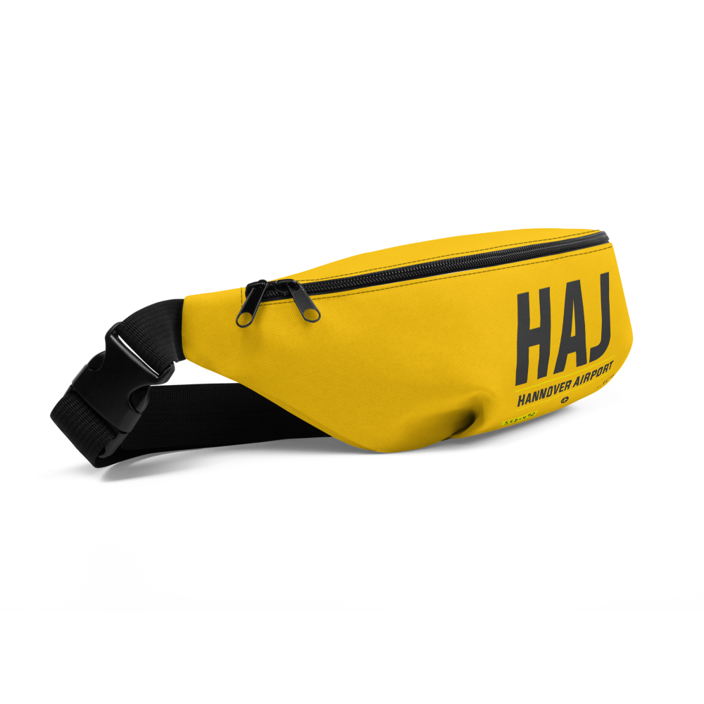 HAJ - Hanover airport code belt pouch
