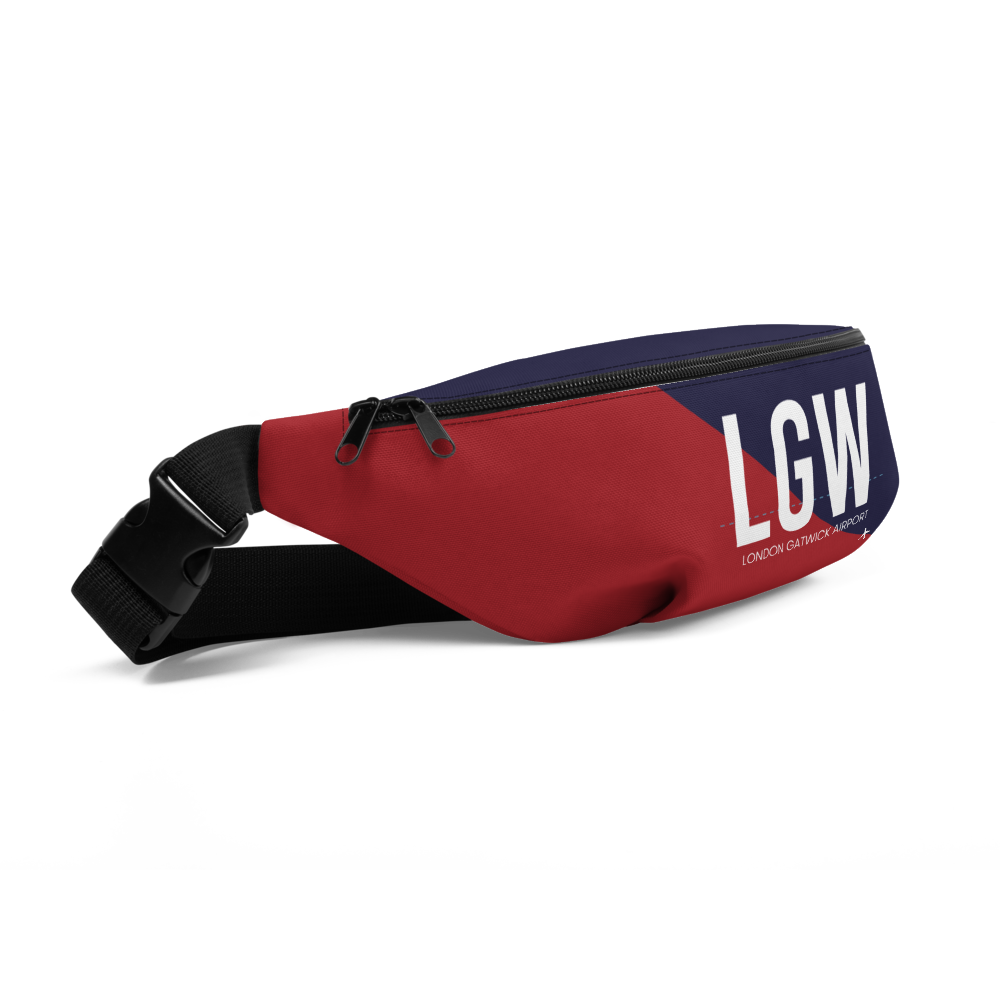 LGW - London - Gatwick airport code belt pouch