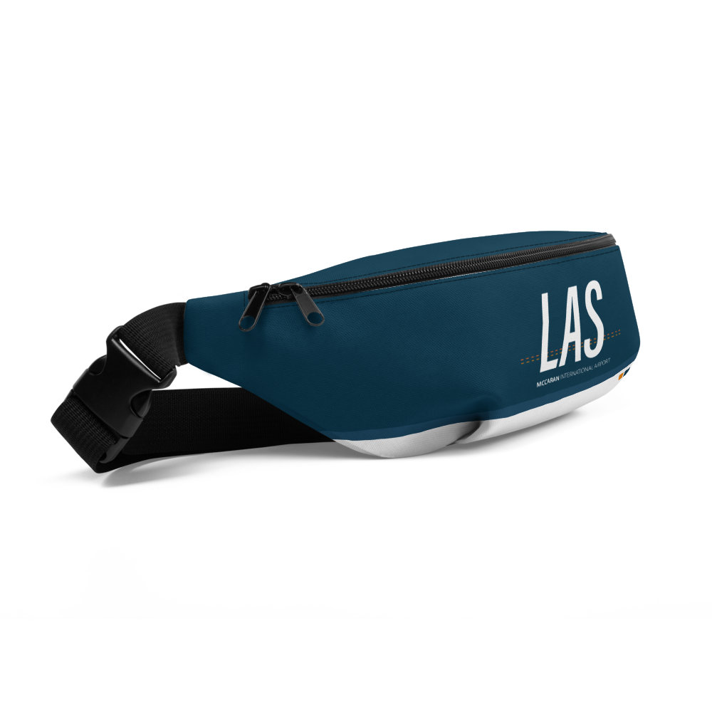 LAS - Las Vegas airport code belt pouch