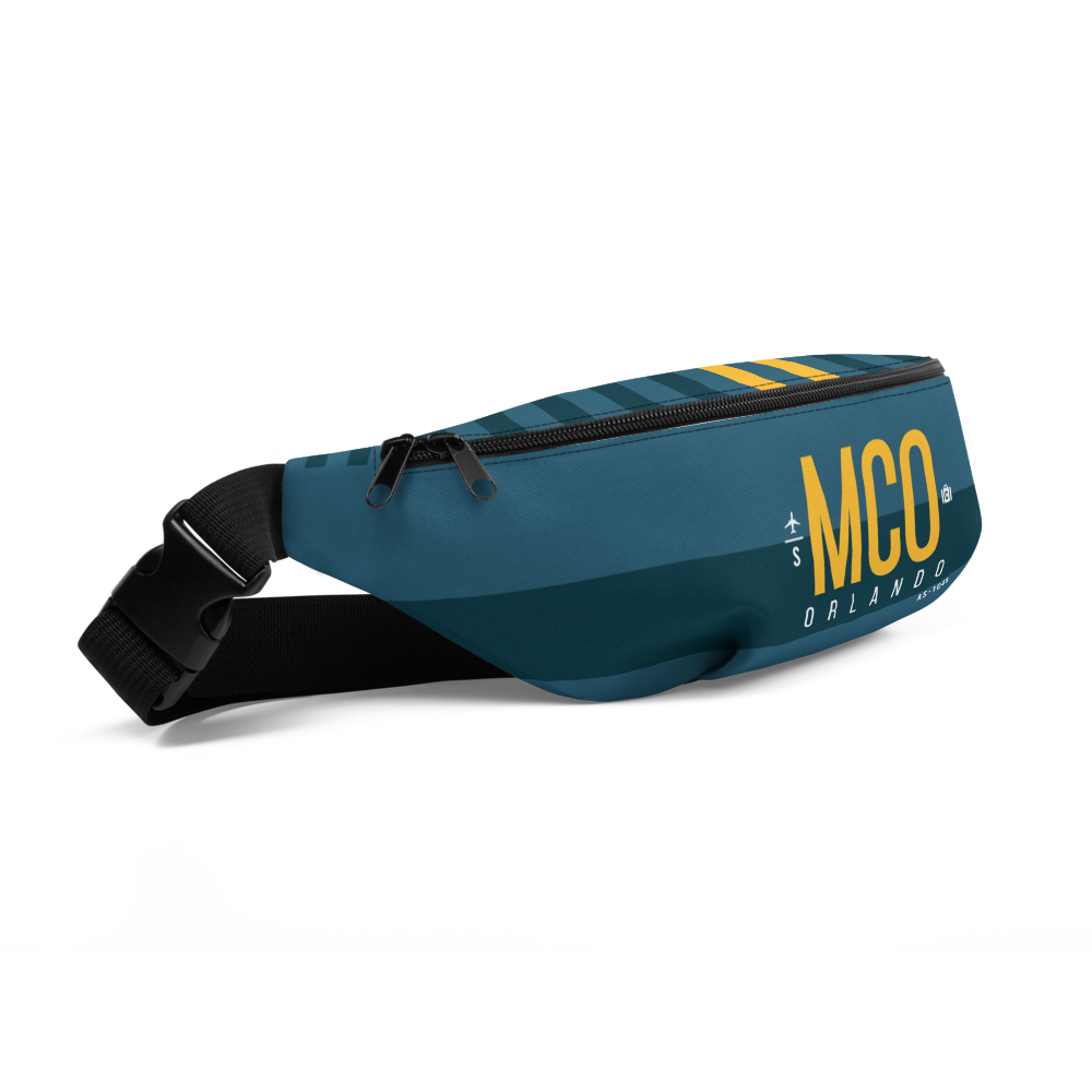 MCO - Orlando airport code belt pouch