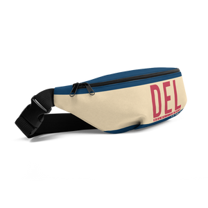 DEL - Delhi airport code belt pouch