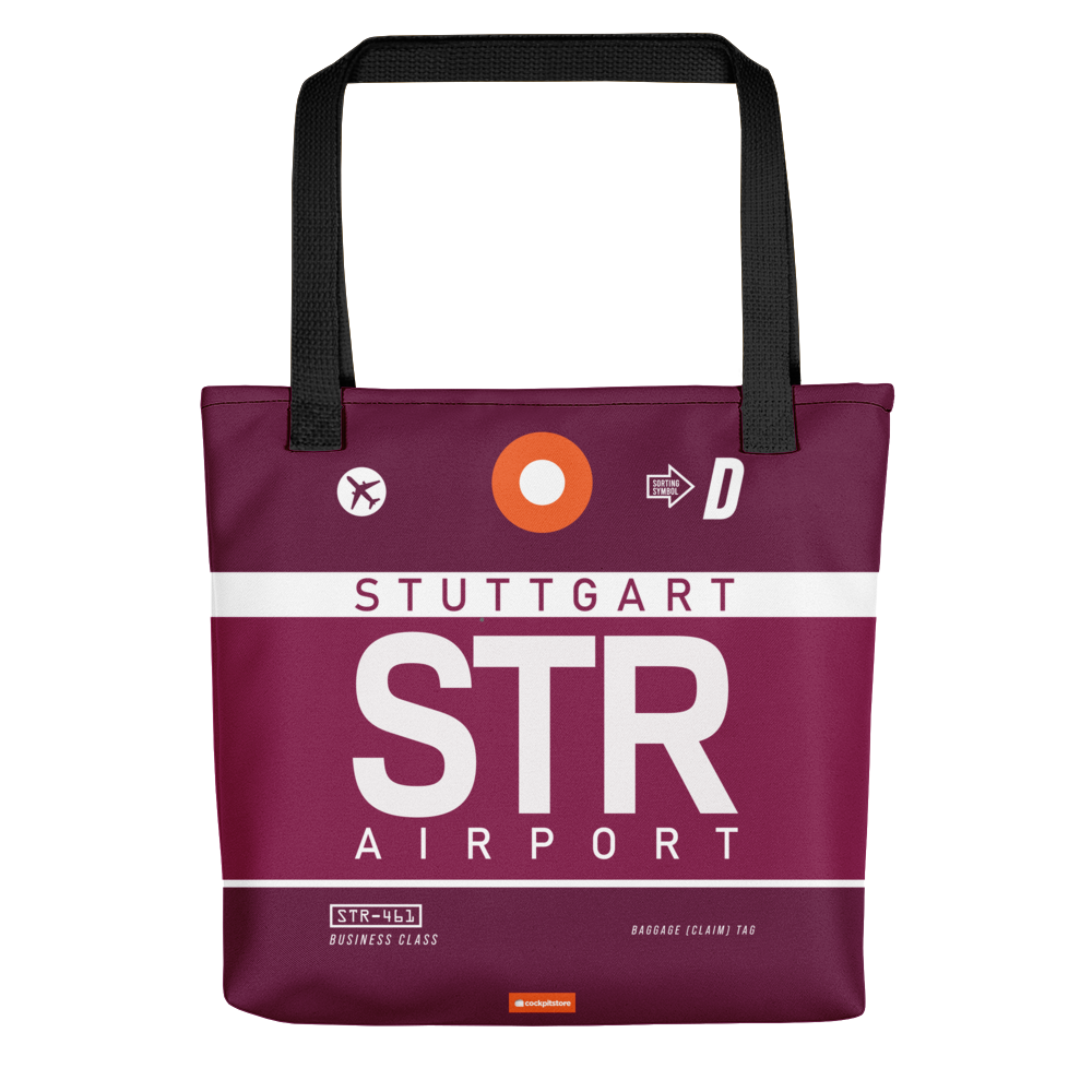 STR - Stuttgart Tragetasche Flughafencode