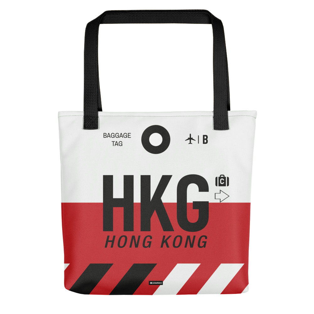 HKG - Hong Kong Tragetasche Flughafencode