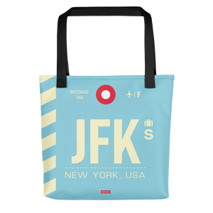 JFK - New York tote bag airport code