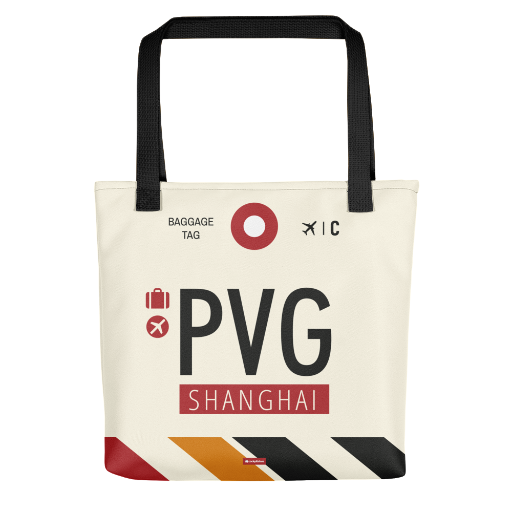 PVG - Shanghai - Pudong Tragetasche Flughafencode
