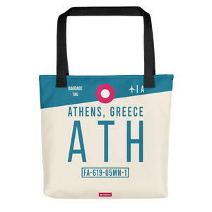 ATH - Athens tote bag airport code