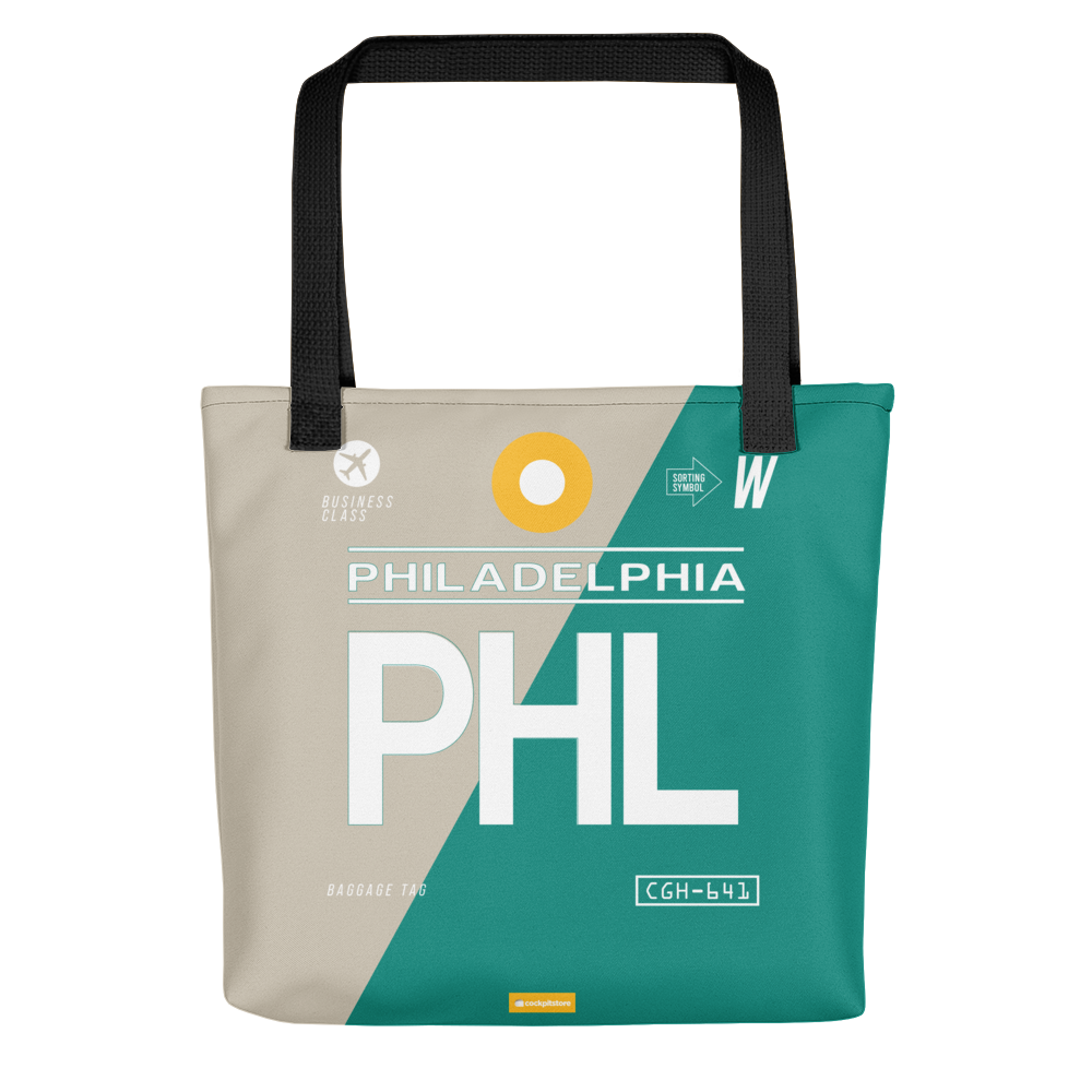 PHL - Philadelphia Tragetasche Flughafencode