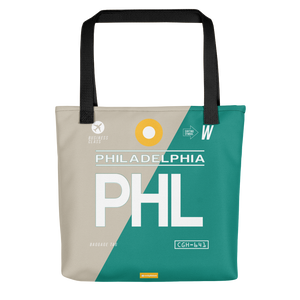 PHL - Philadelphia Tragetasche Flughafencode