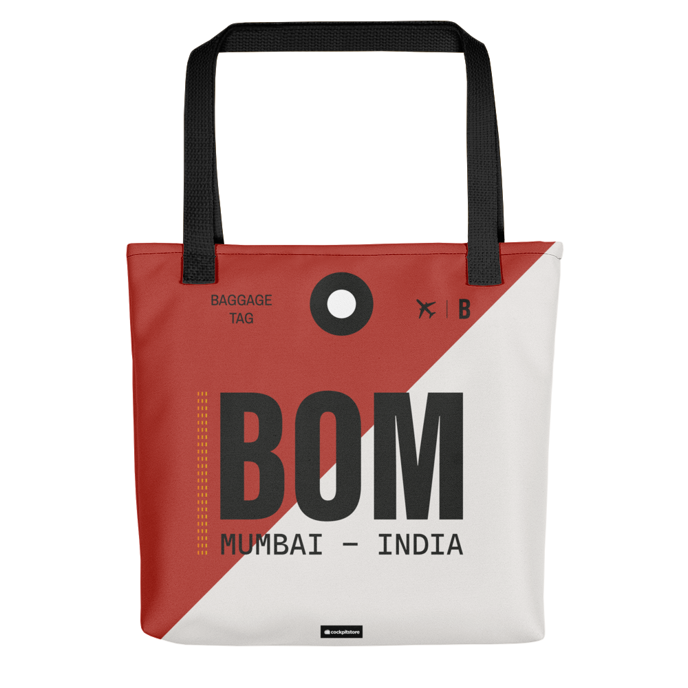BOM - Mumbai Tragetasche Flughafencode