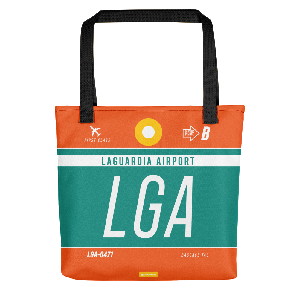 LGA - LaGuardia Tote Bag Airport Code