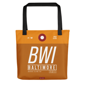 BWI - Baltimore Tragetasche Flughafencode