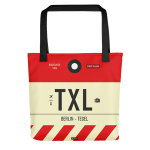 TXL - Tegel tote bag airport code