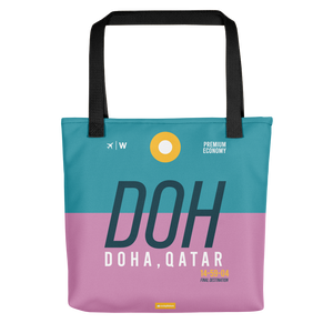 DOH - Doha tote bag airport code