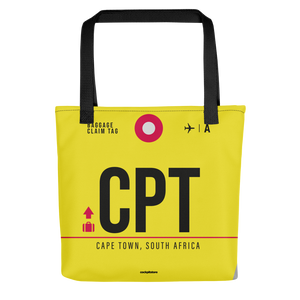 CPT - Cape Town tote bag airport code