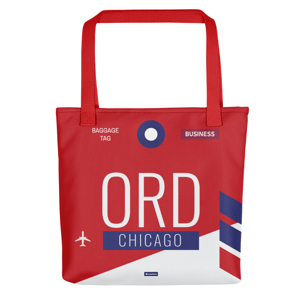 ORD - Chicago Tragetasche Flughafencode