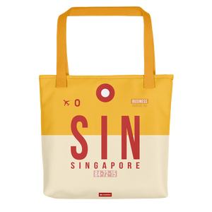 SIN - Singapore tote bag airport code