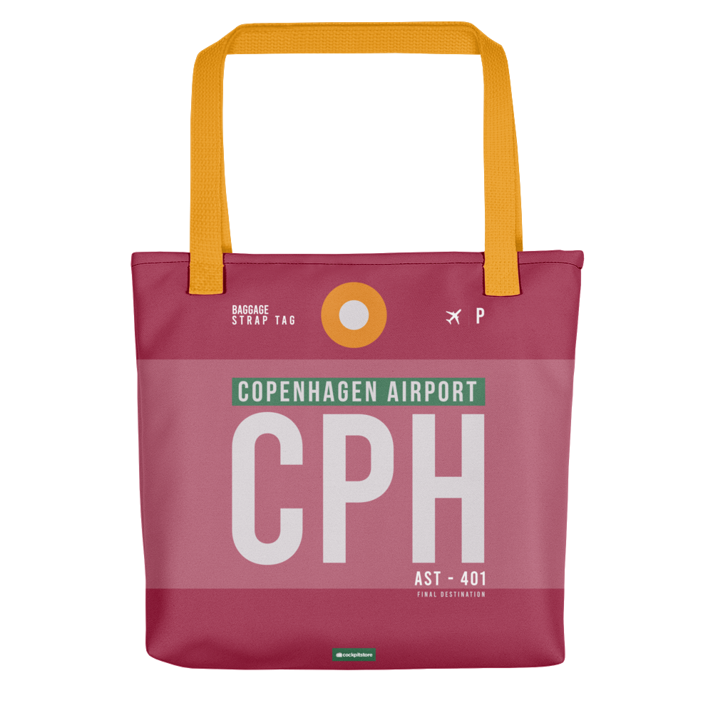 CPH - Copenhagen Tragetasche Flughafencode