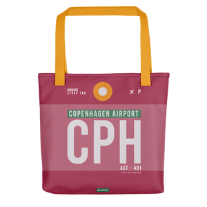 CPH - Copenhagen tote bag airport code