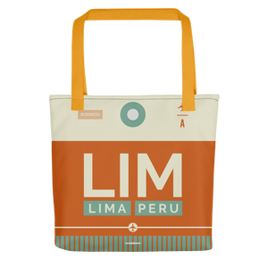 LIM - Lima tote bag airport code