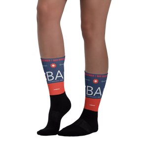 BA - Airline Socken Crew Tag