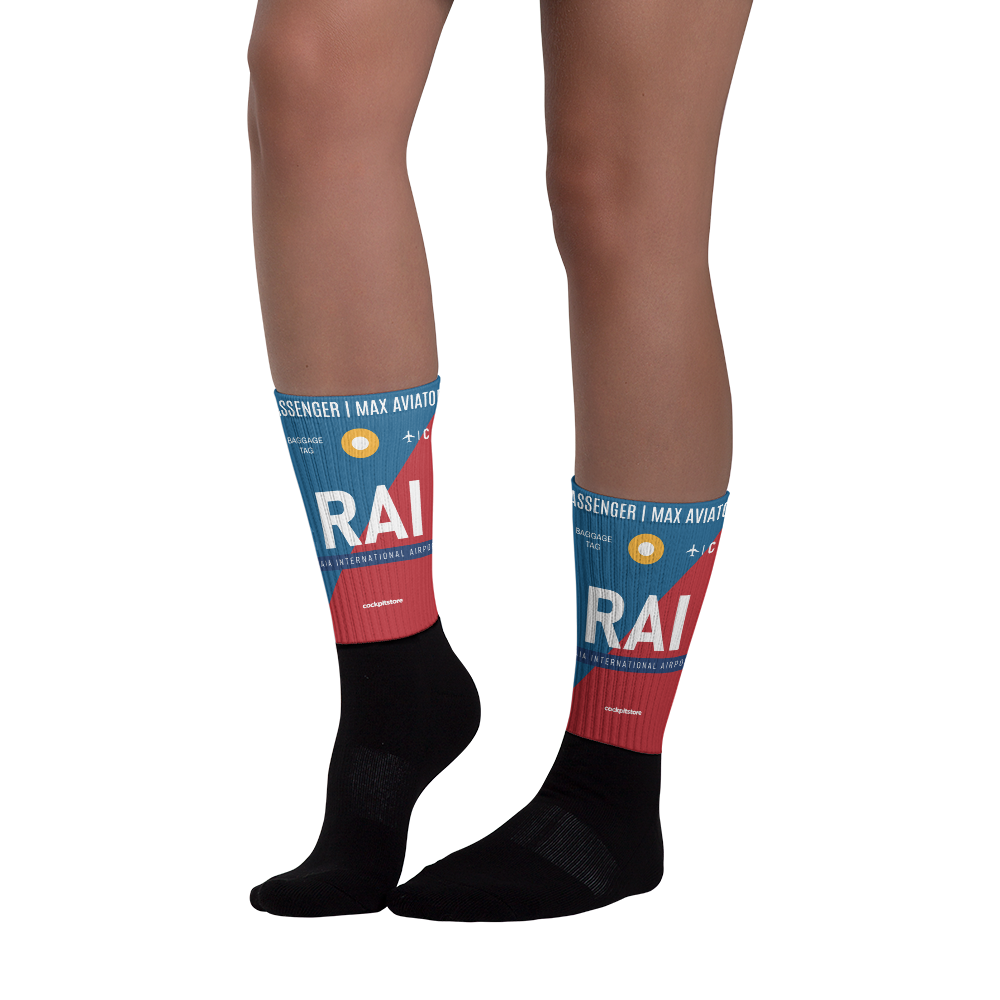 RAI - Praia socks airport code