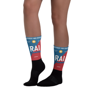 RAI - Praia socks airport code