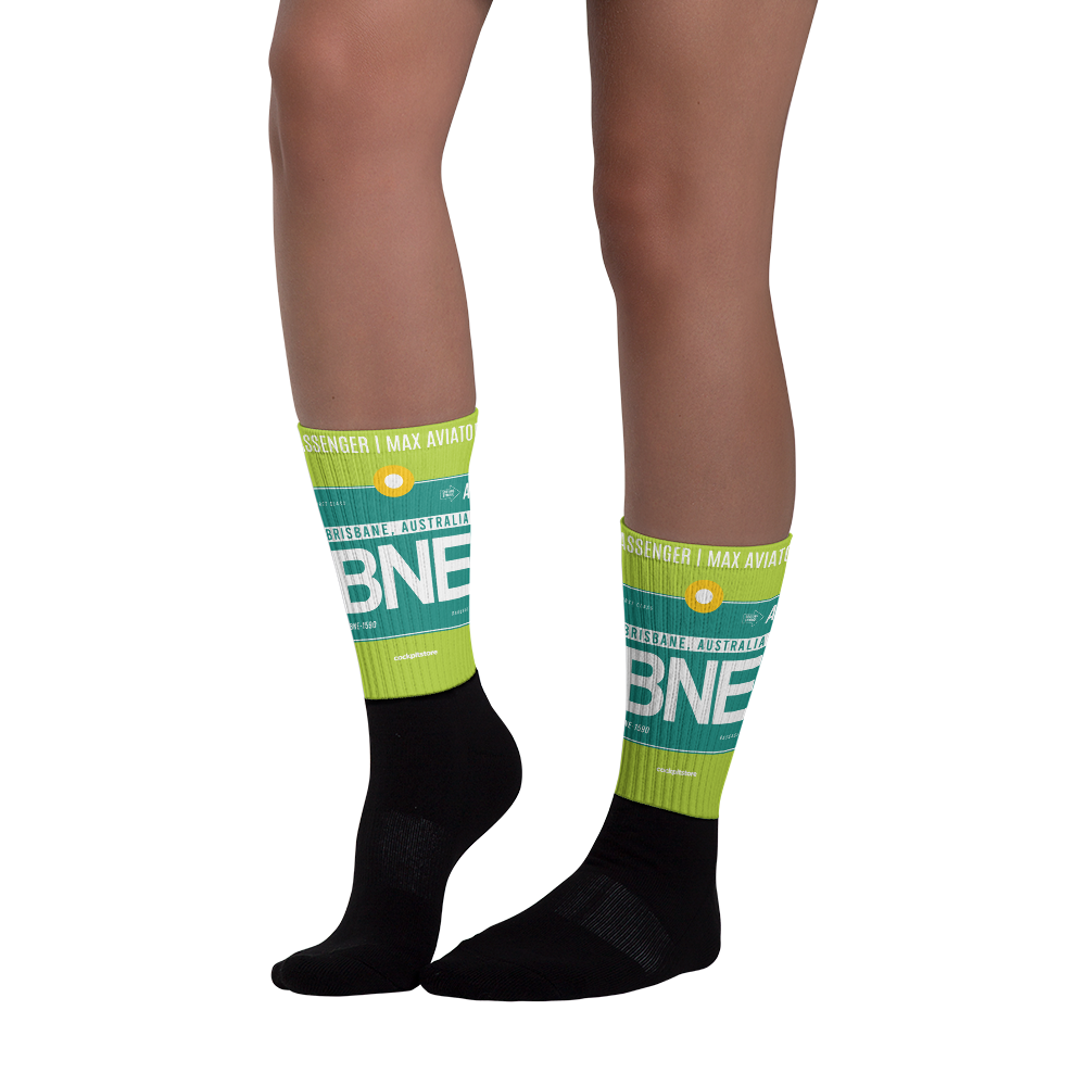 BNE - Brisbane Socken Flughafencode