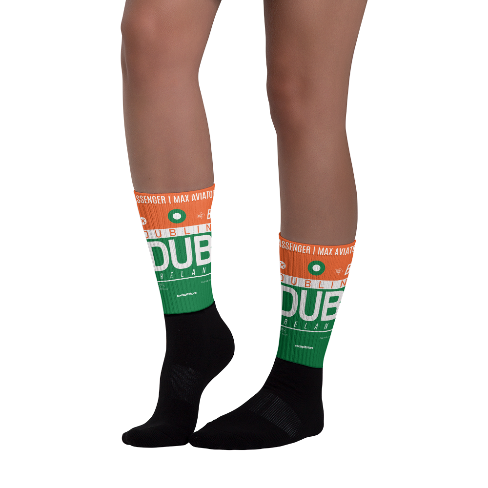 DUB - Dublin socks airport code