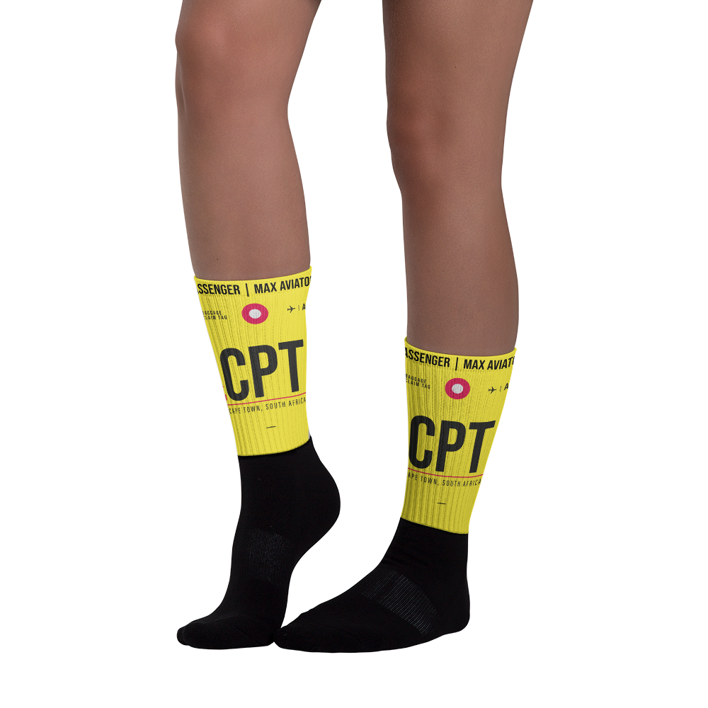 CPT - Cape Town socks airport code